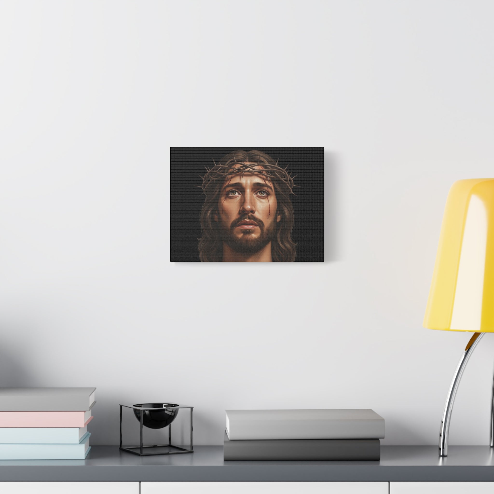 Jesus  — Christian Faith Matte Stretched Print