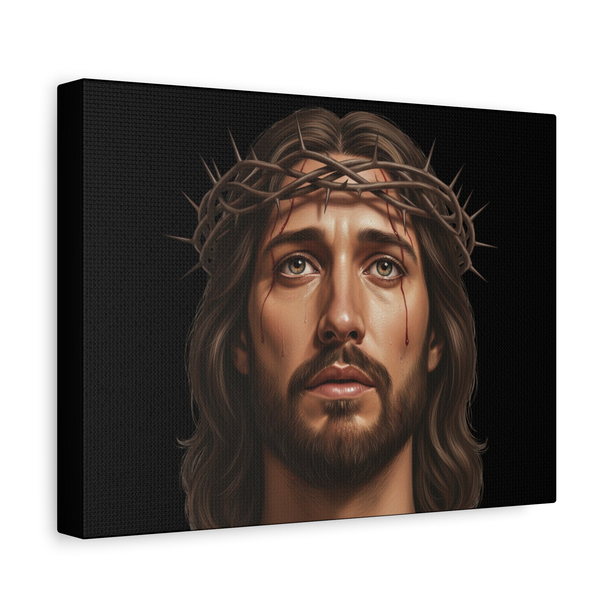 Jesus  — Christian Faith Matte Stretched Print