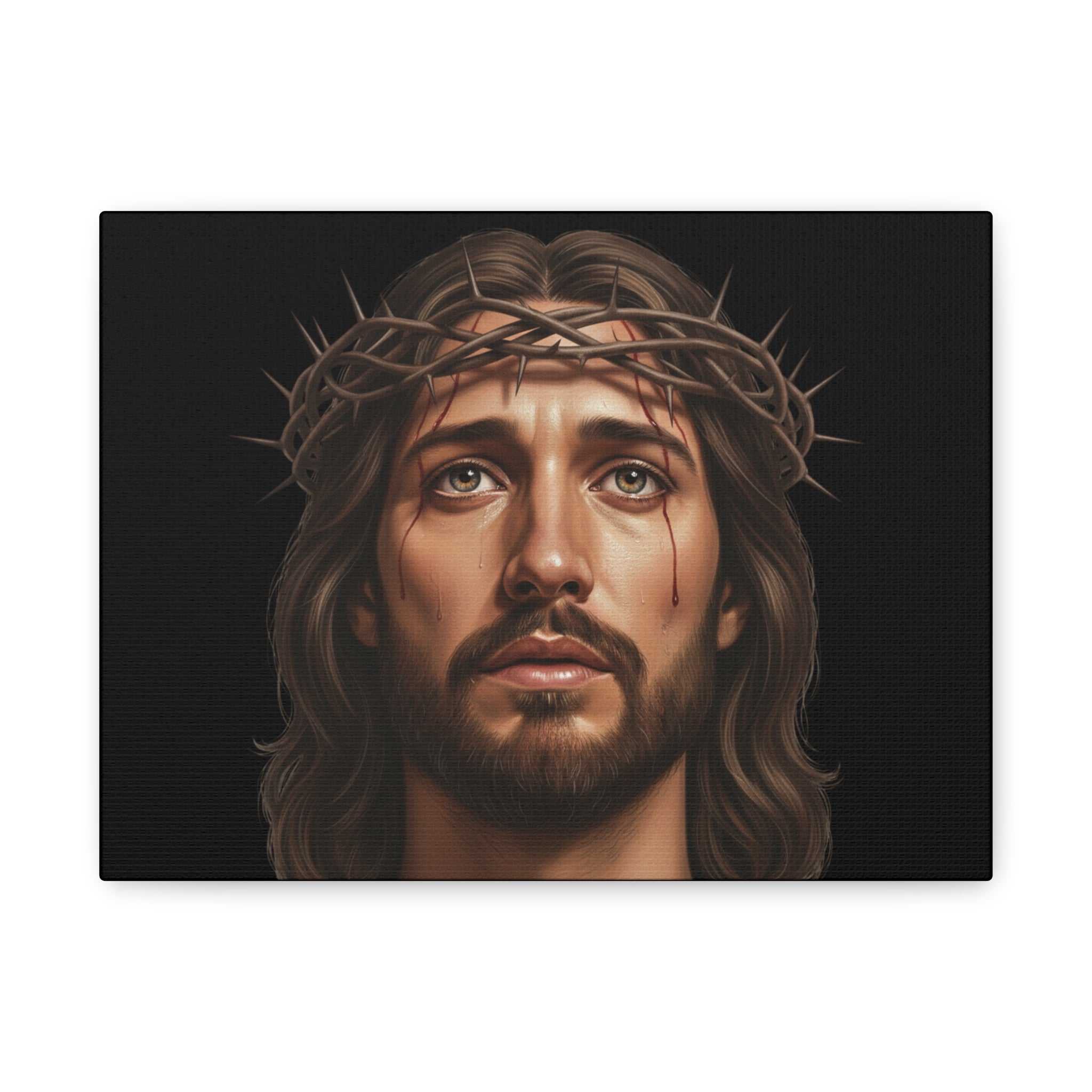 Jesus  — Christian Faith Matte Stretched Print