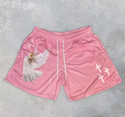 Y2K Christian Gym Shorts