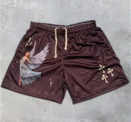 Y2K Christian Gym Shorts