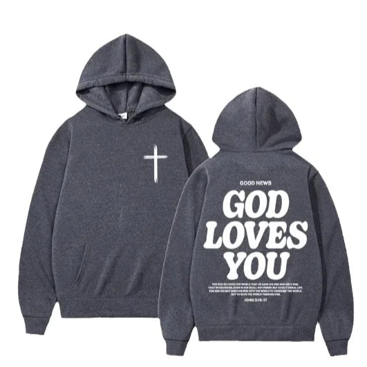 GOD LOVES YOU Hoodie